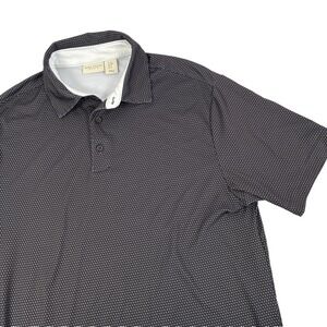 Mens Rorie Whelan Golf Short Sleeve Performance Polo Shirt Size Medium Dots